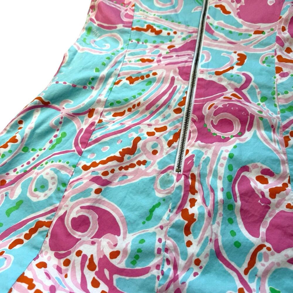Lilly Pulitzer Gabby Jellies Be Jammin Shift Dress Size 00 Preppy Summer Girly - Picture 8 of 9